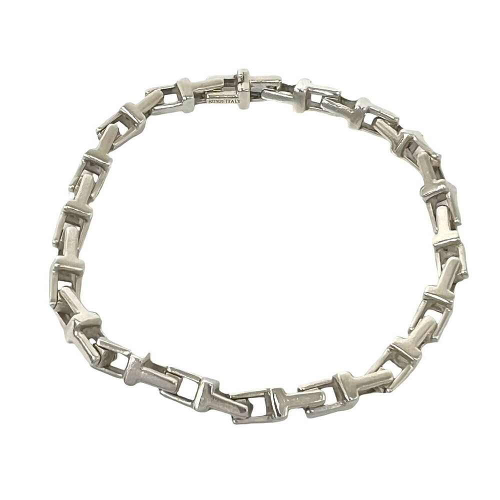 TIFFANY & CO. Silver Charm Bracelet